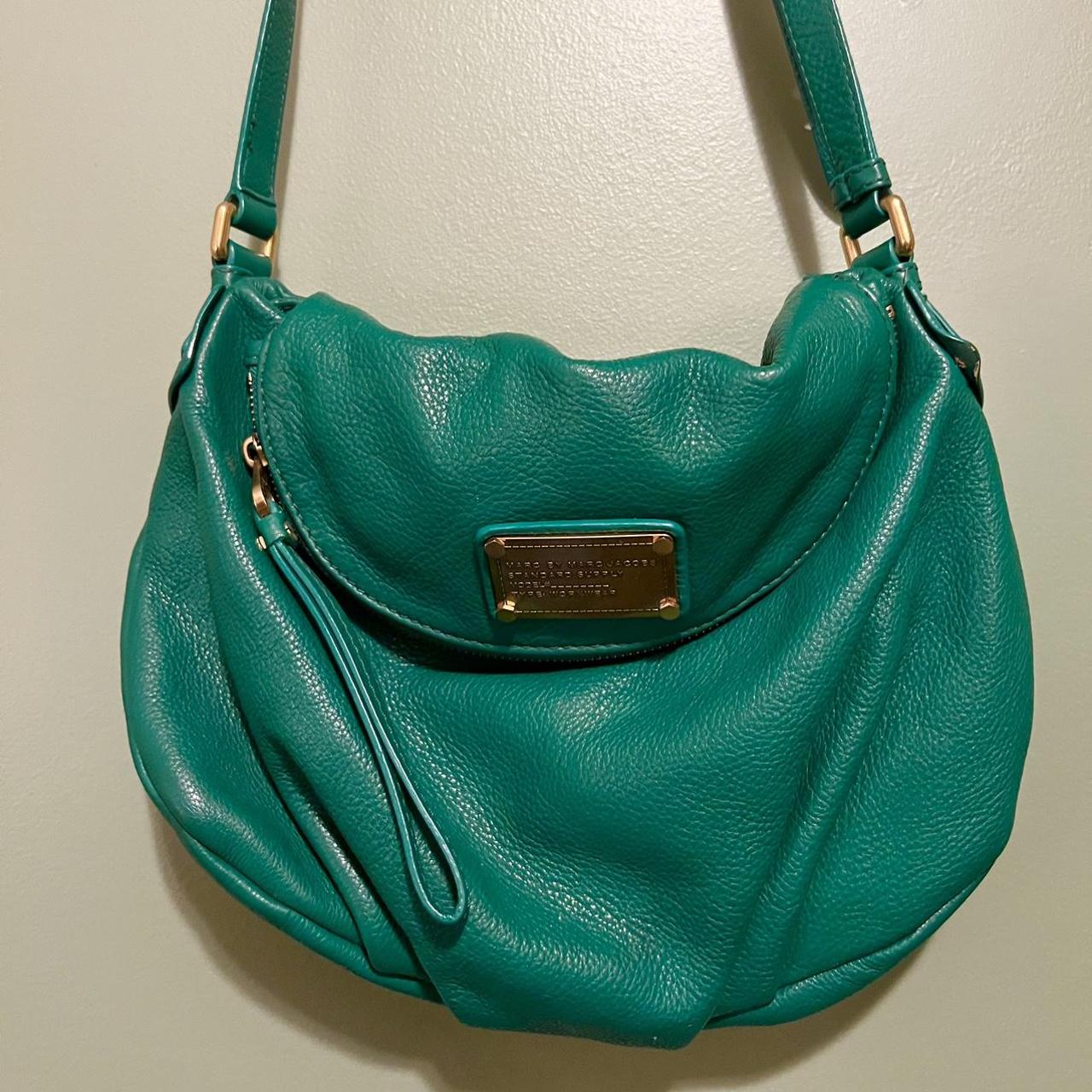 Marc by Marc Jacobs rich kelly green crossbody with - Depop