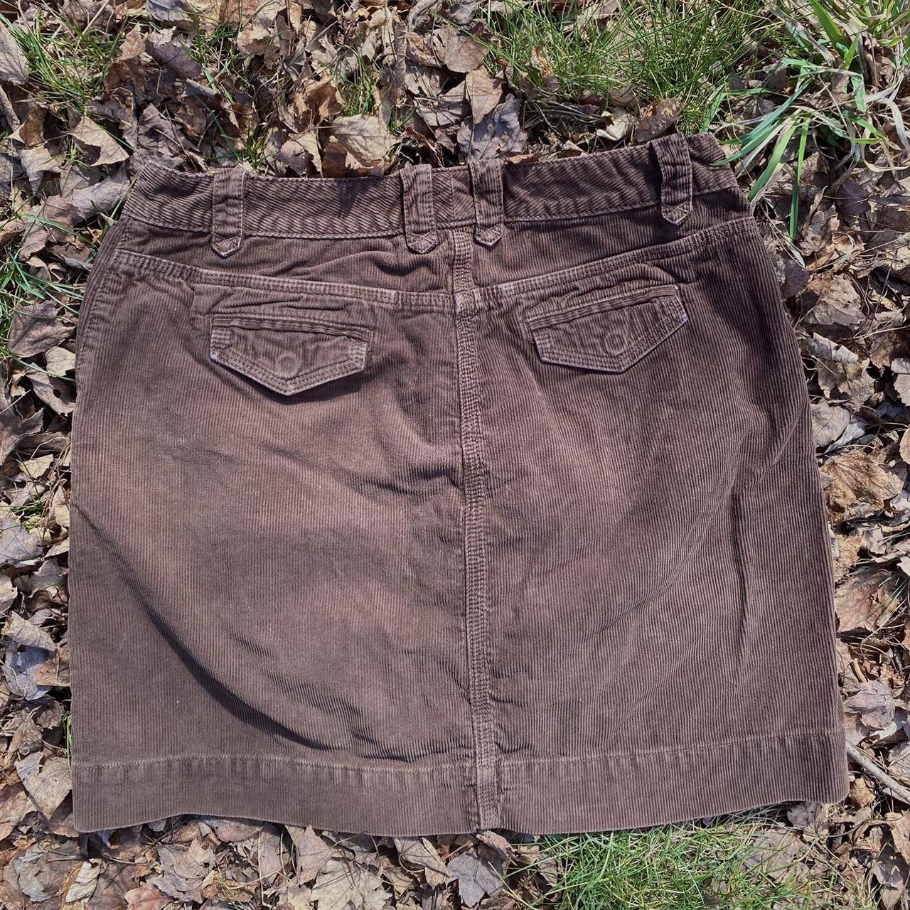 🧸brown Corduroy J Crew Midi Skirt🧸 Size Depop 7998