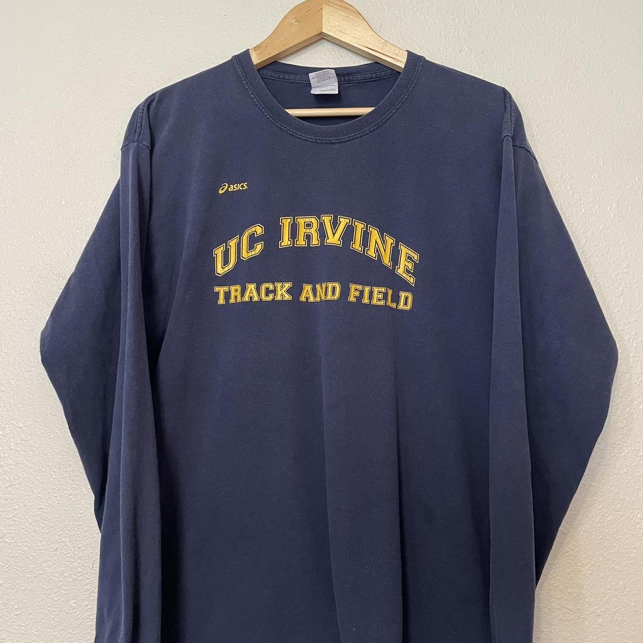 UC Irvine track and field collegiate long sleeve... Depop