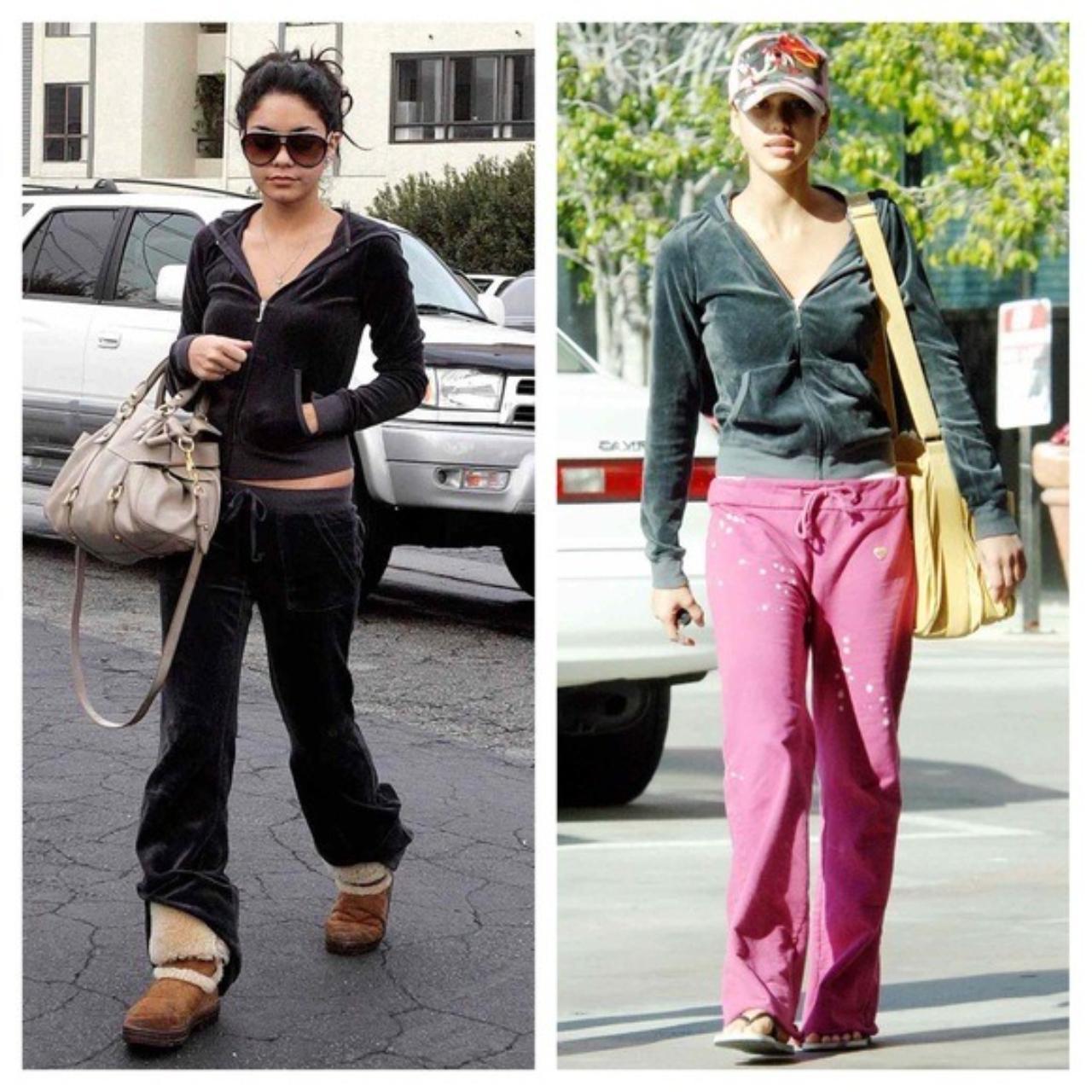 Black early 2000s Y2K Juicy Couture Velour Depop