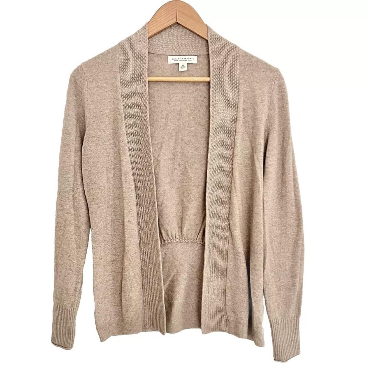 Banana Republic Women's Cardigan Tan XS – Banana Republic open