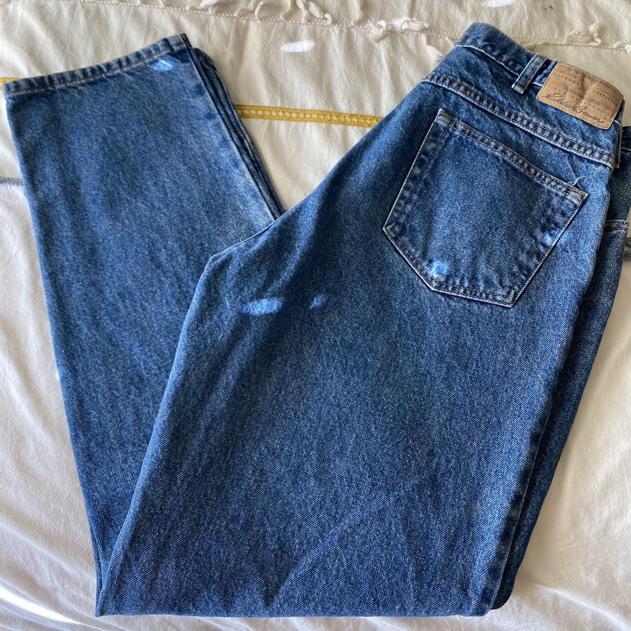 Eddie Bauer Men's Blue Jeans Depop