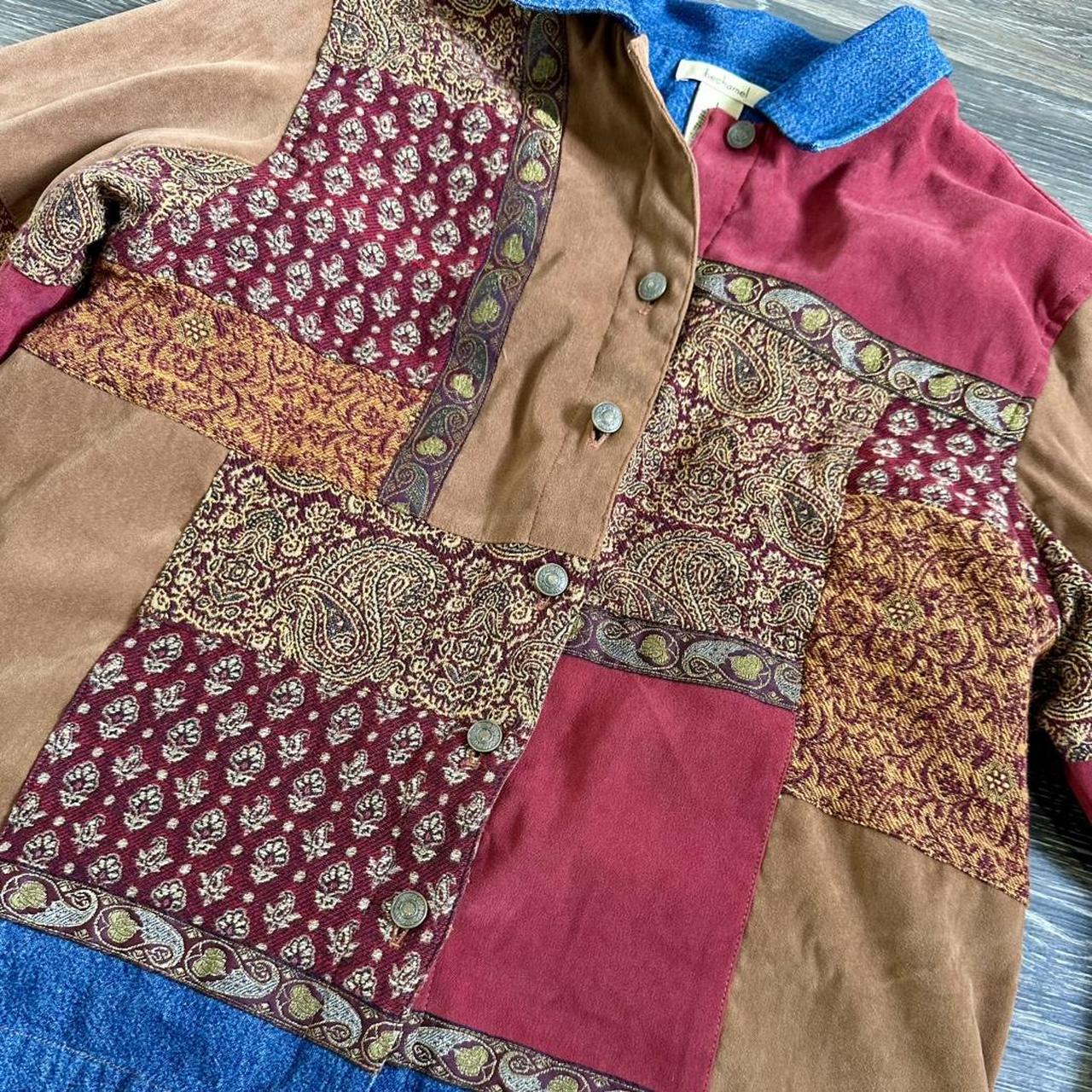 Women's Jacket - Multi - L – Bechamel Patchwork P… - image 2