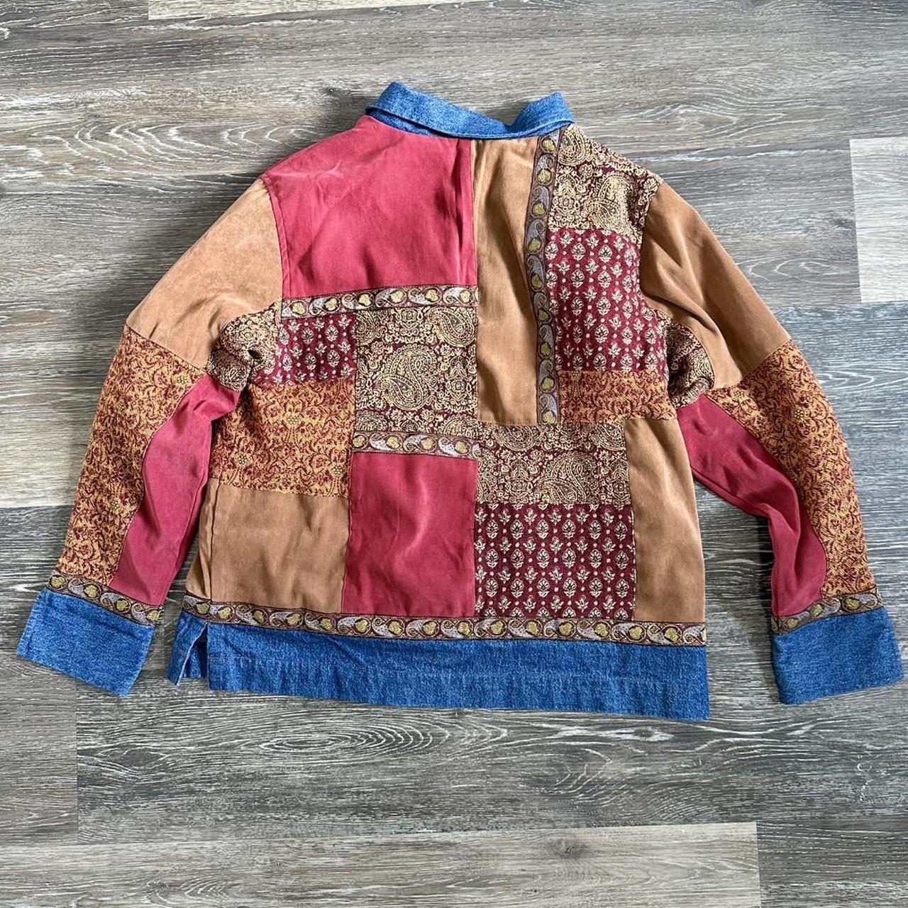 Women's Jacket - Multi - L – Bechamel Patchwork P… - image 7