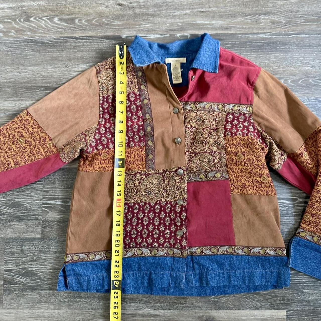 Women's Jacket - Multi - L – Bechamel Patchwork P… - image 5