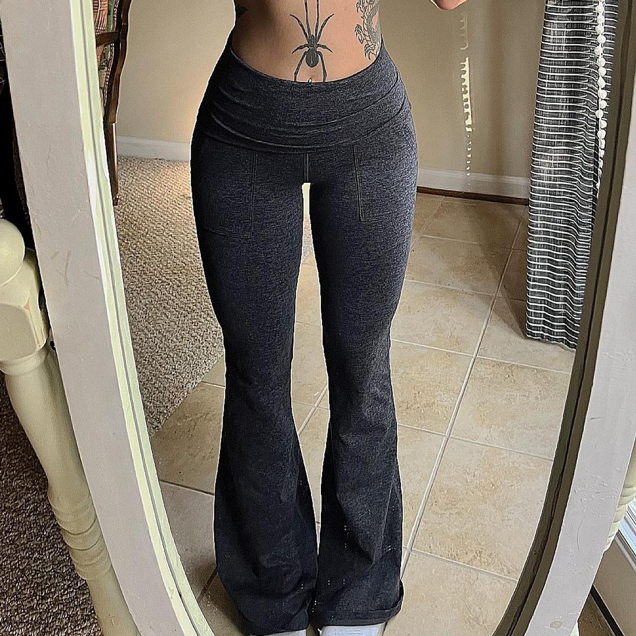 Aerie Women's Navy Leggings Depop