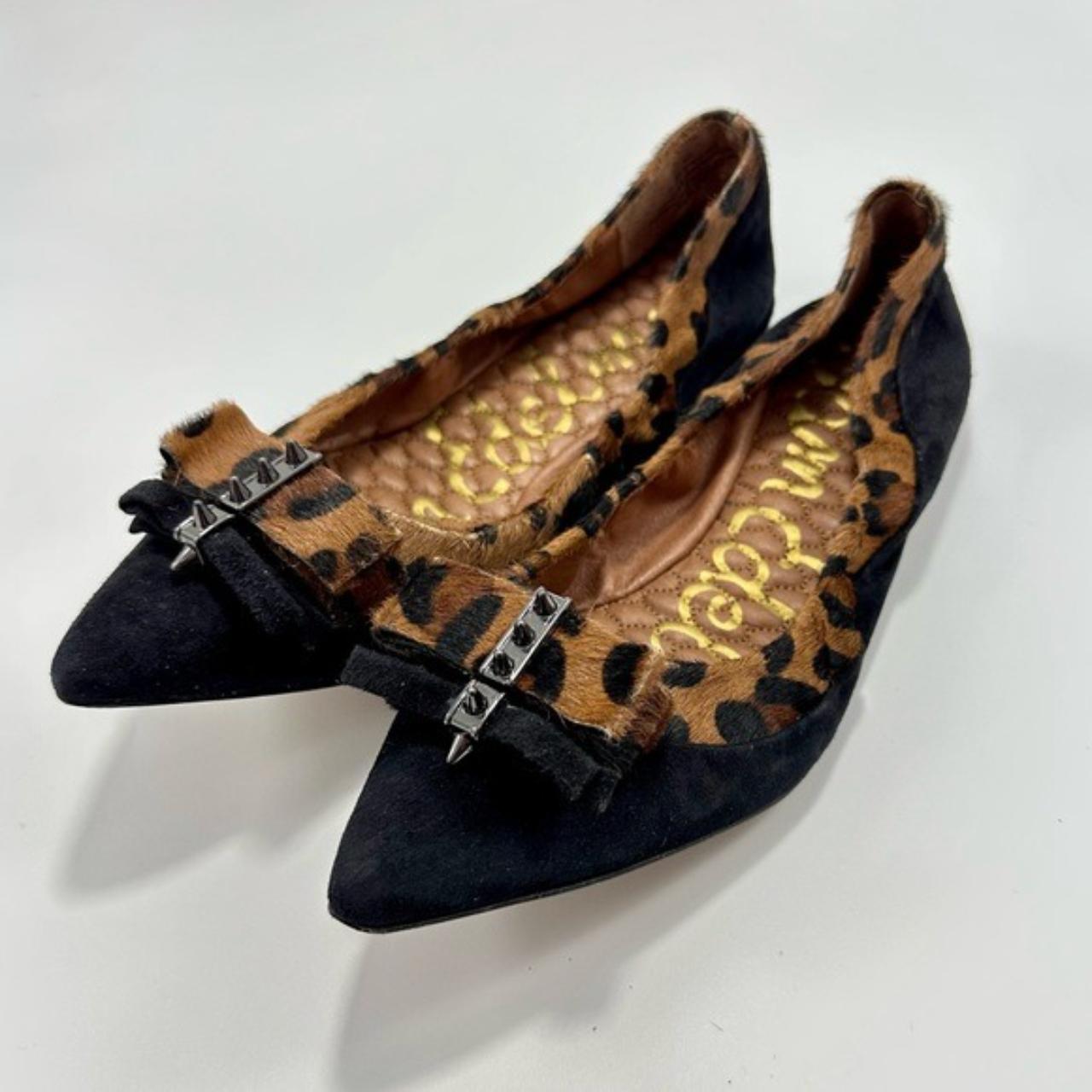 sam edelman animal print flats