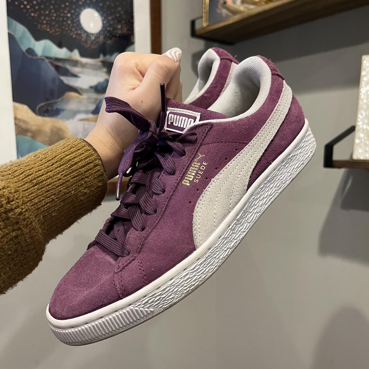 Puma suede hot sale grape kiss