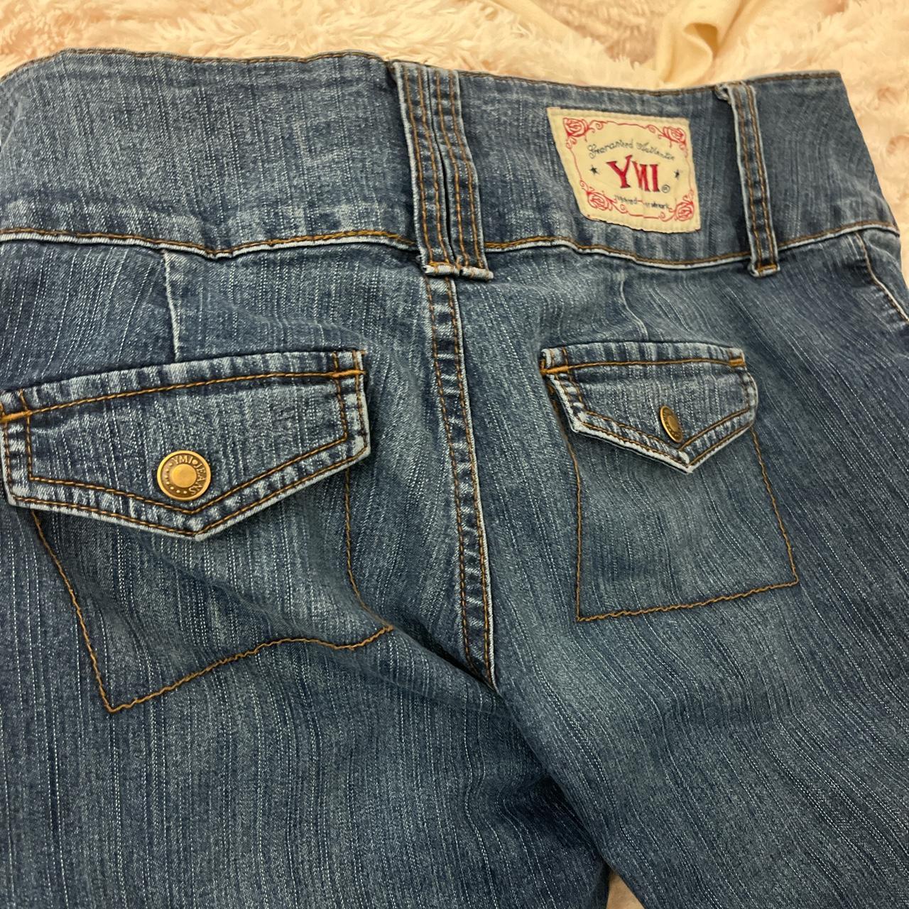 Ymi Jeans Women S Blue And Navy Jeans Depop