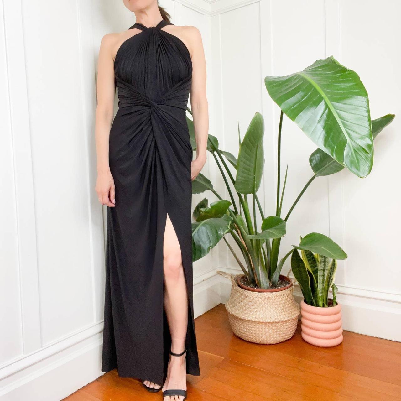 Absolutely stunning goddess style gown by Tadashi •… - Depop