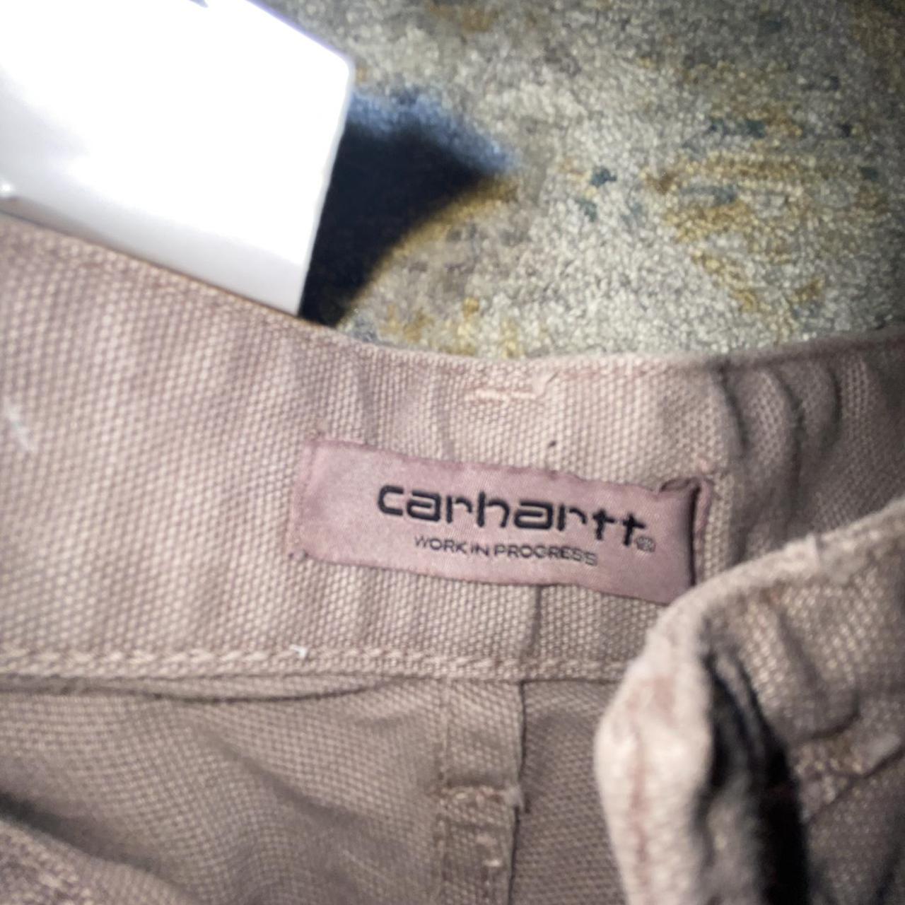 Carhartt WIP Women's Pink Trousers | Depop