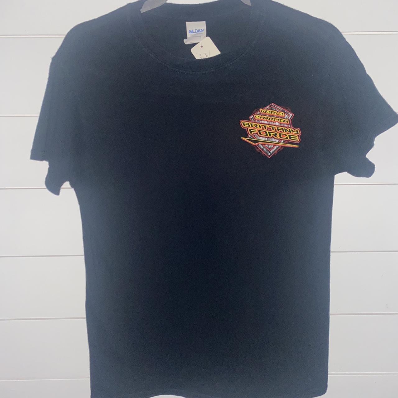 Y2K Brittany Force Top Fuel Dragster racing shirt.... - Depop