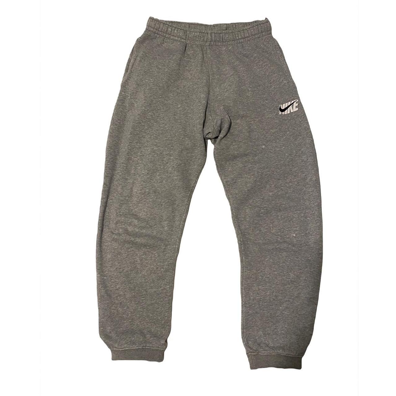 mens gray nike joggers