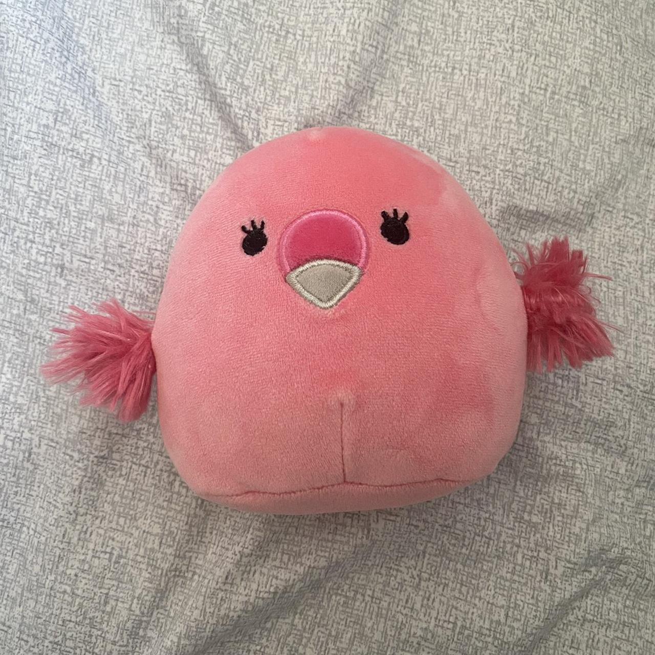 Pink Flamingo Squishmallow 5 inch •perfect - Depop