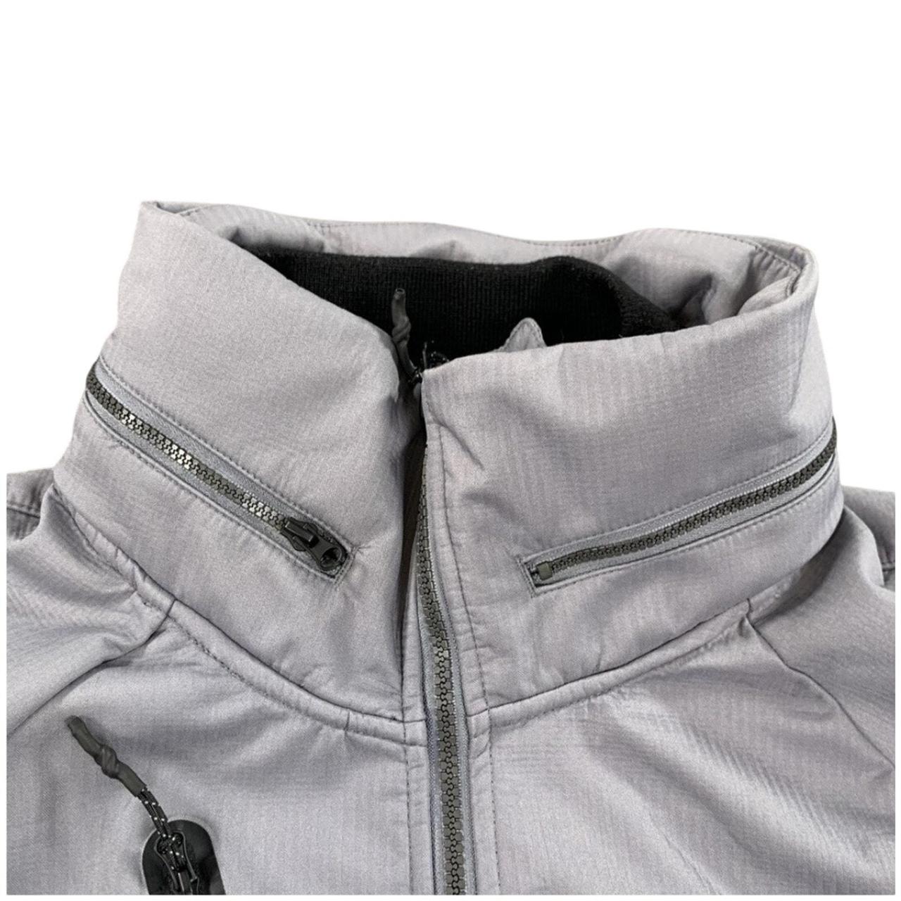 Source Unknown Men's Jacket - Grey/Red - L – Cond… - image 1
