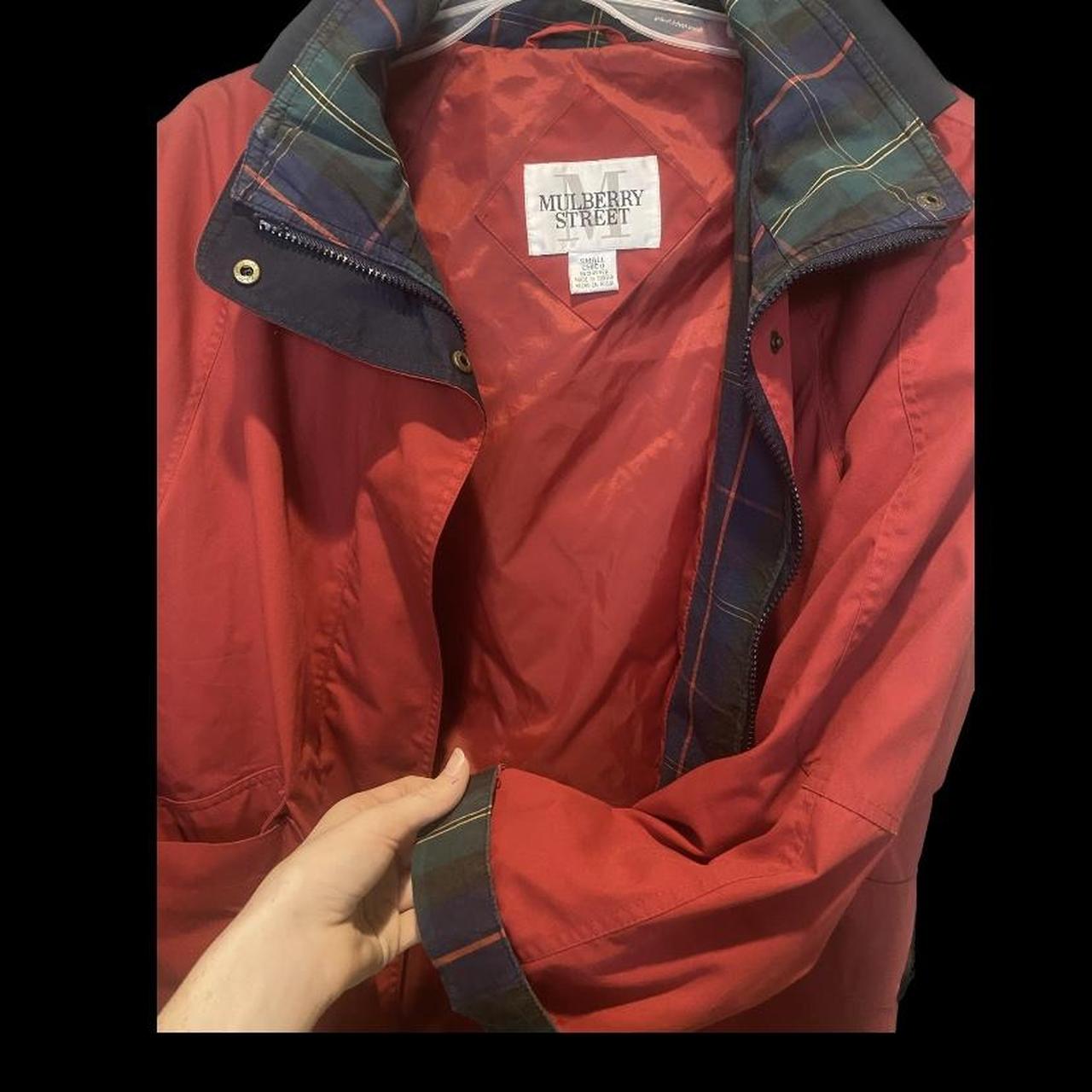 Mulberry Women's Red Jacket | Depop