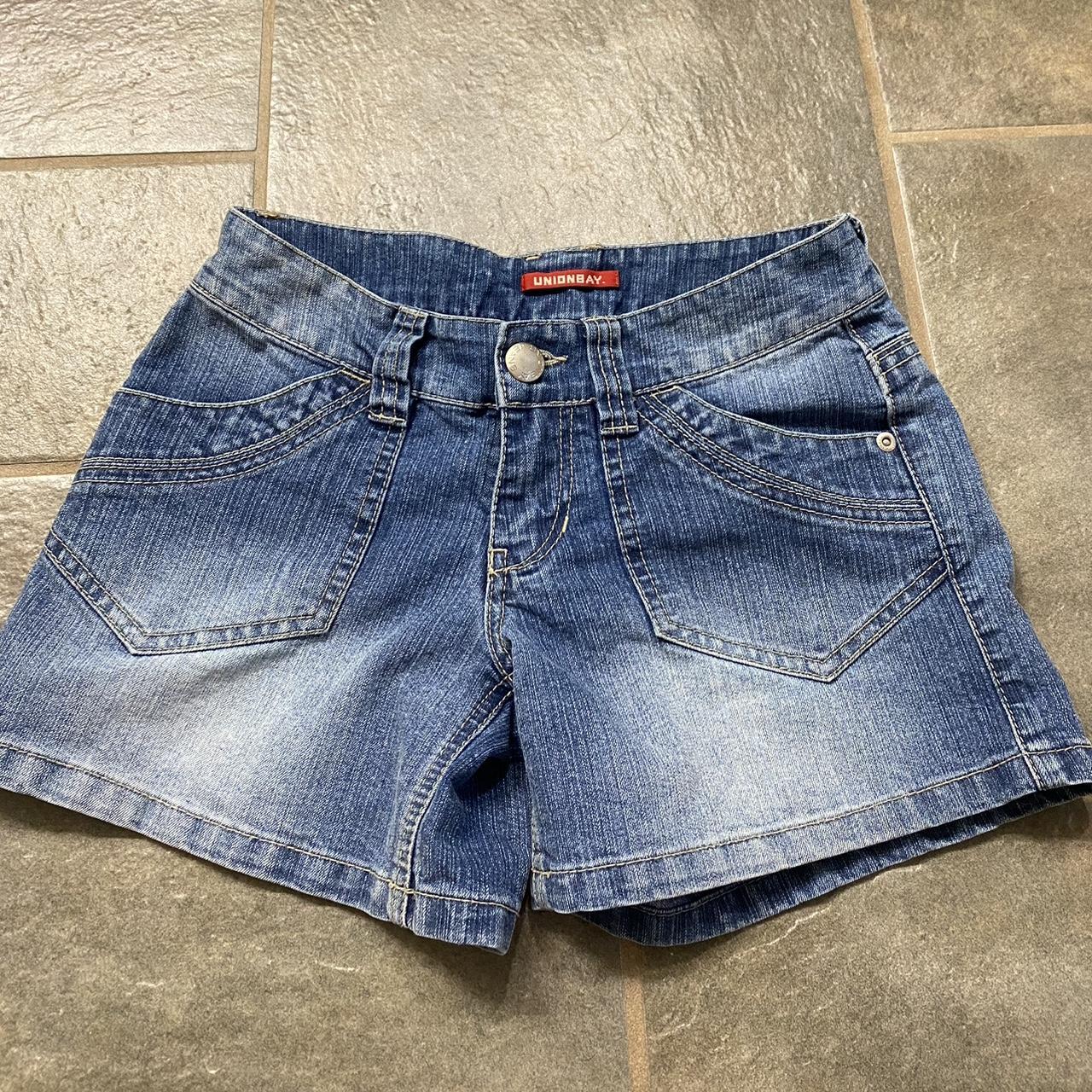 Union Bay jean shorts. Size 0. The waist fit me but... Depop
