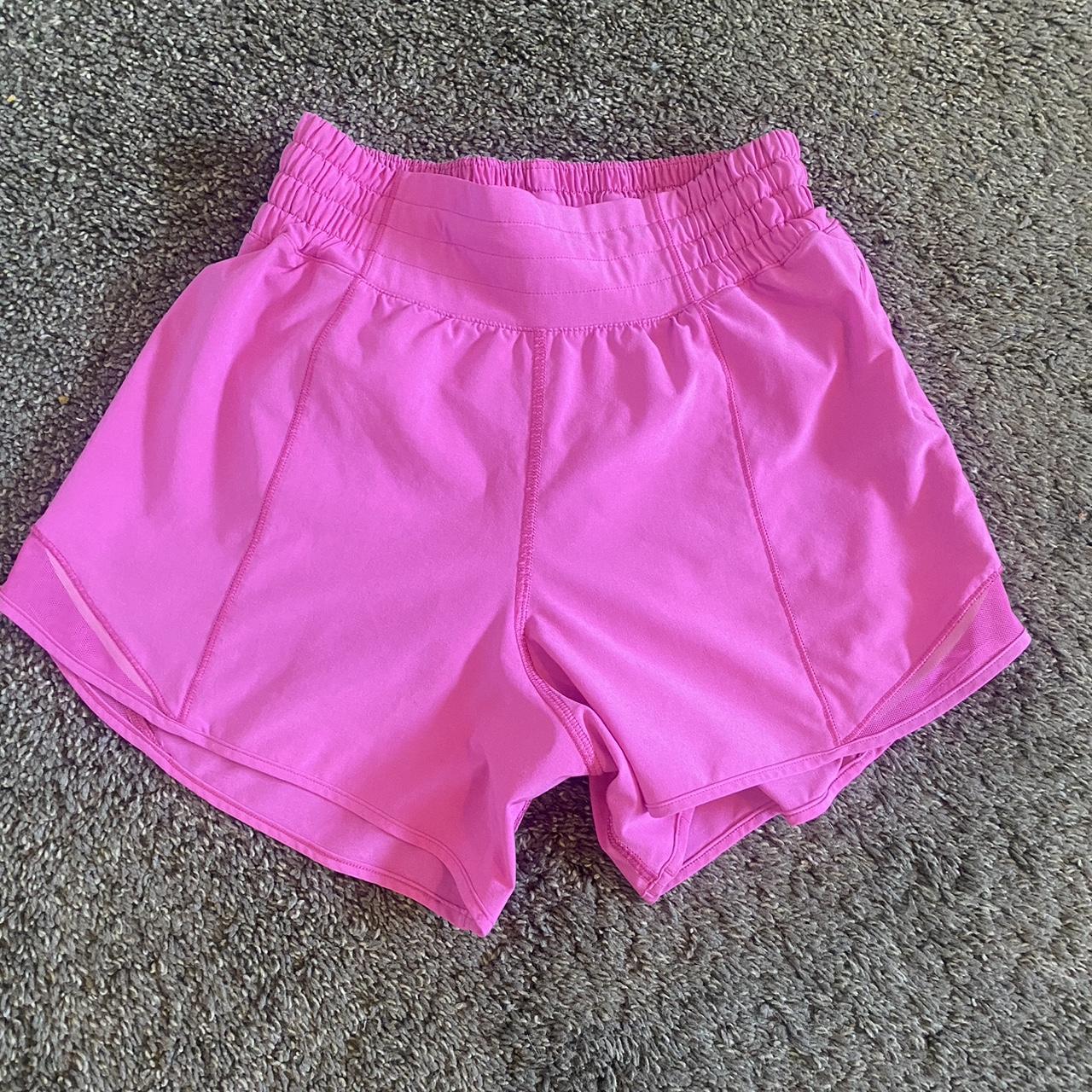 The cutest sonic pink  lululemon shorts for summer! 🔗 under “IN, Lululemon