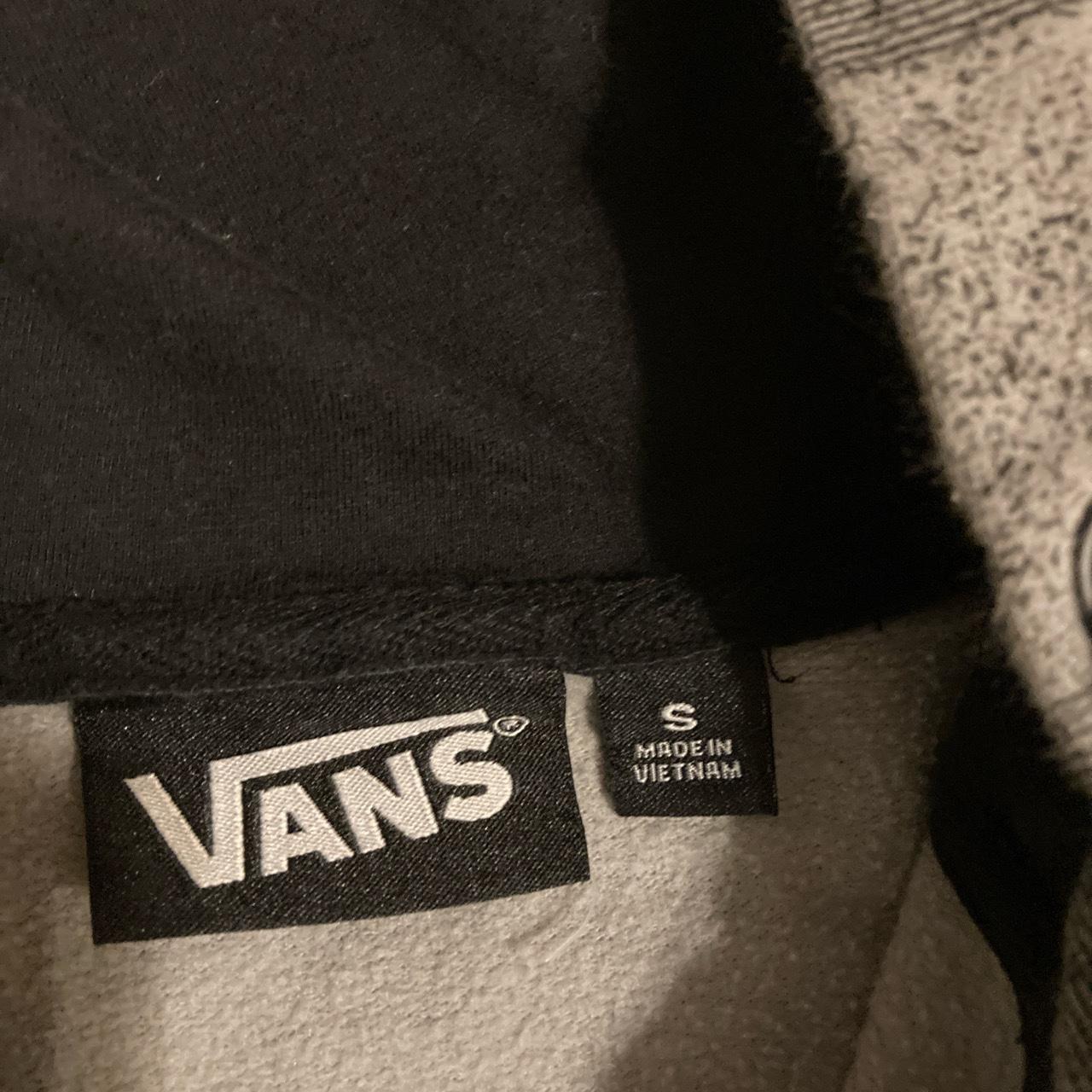 Y2K/Cyber Y2K/Skater style Vans grey & black striped... - Depop