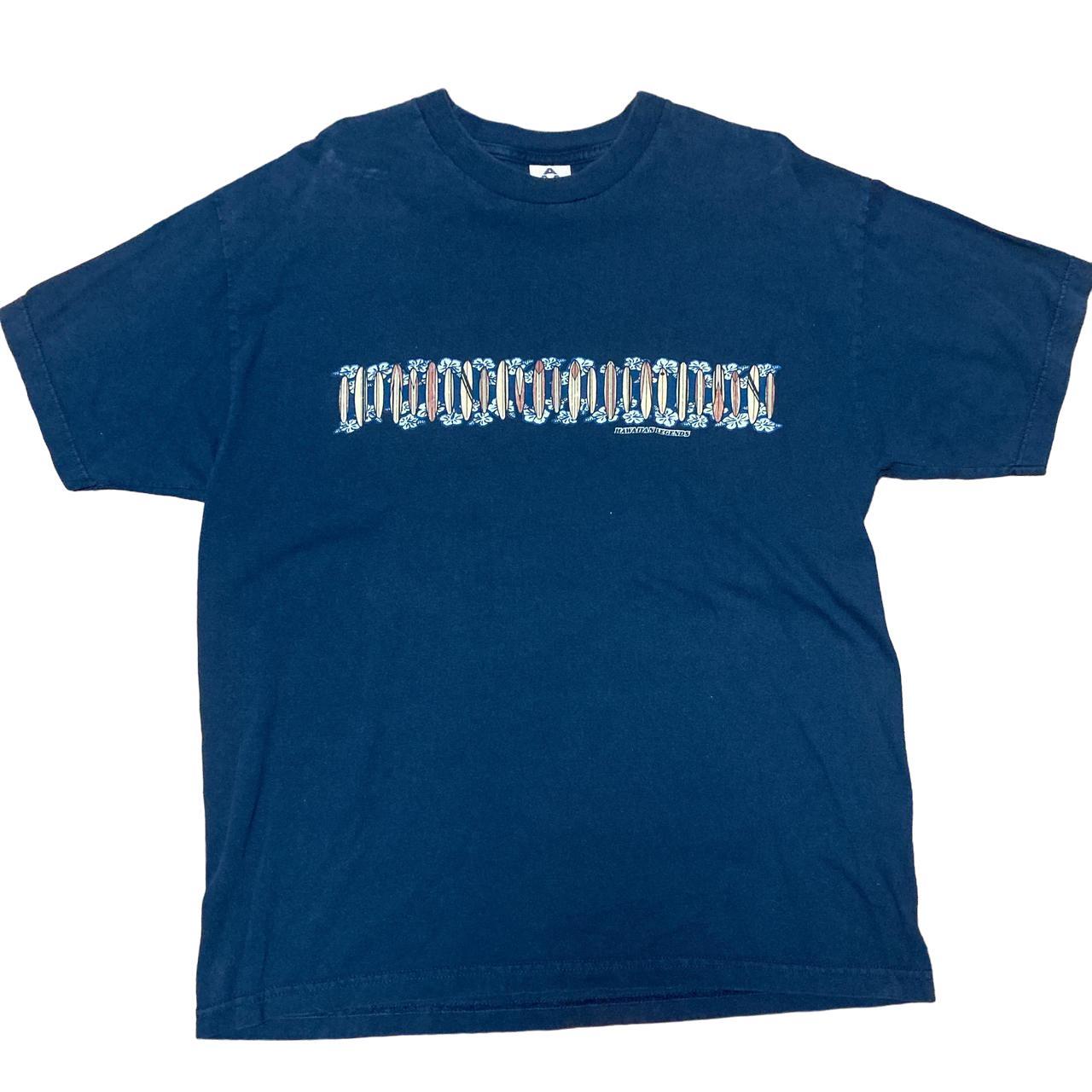 Vintage Surfwear/Y2K style men’s navy blue short... Depop