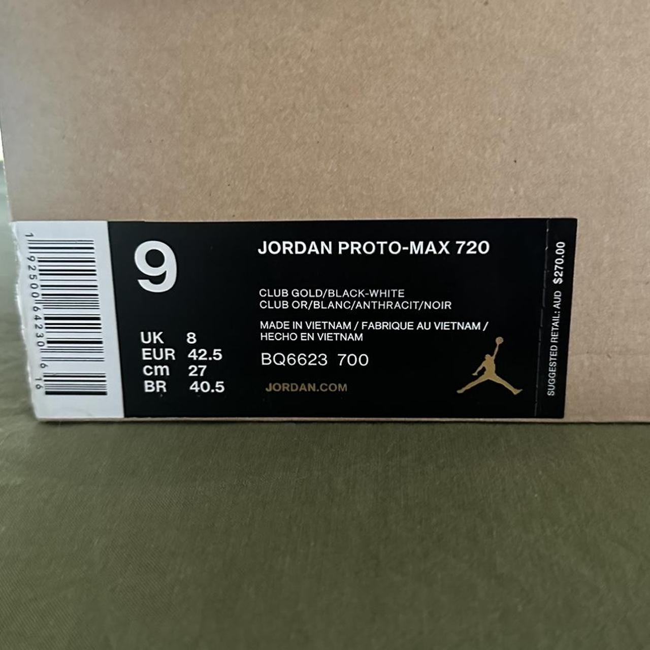 Jordan proto clearance max 720 blanc