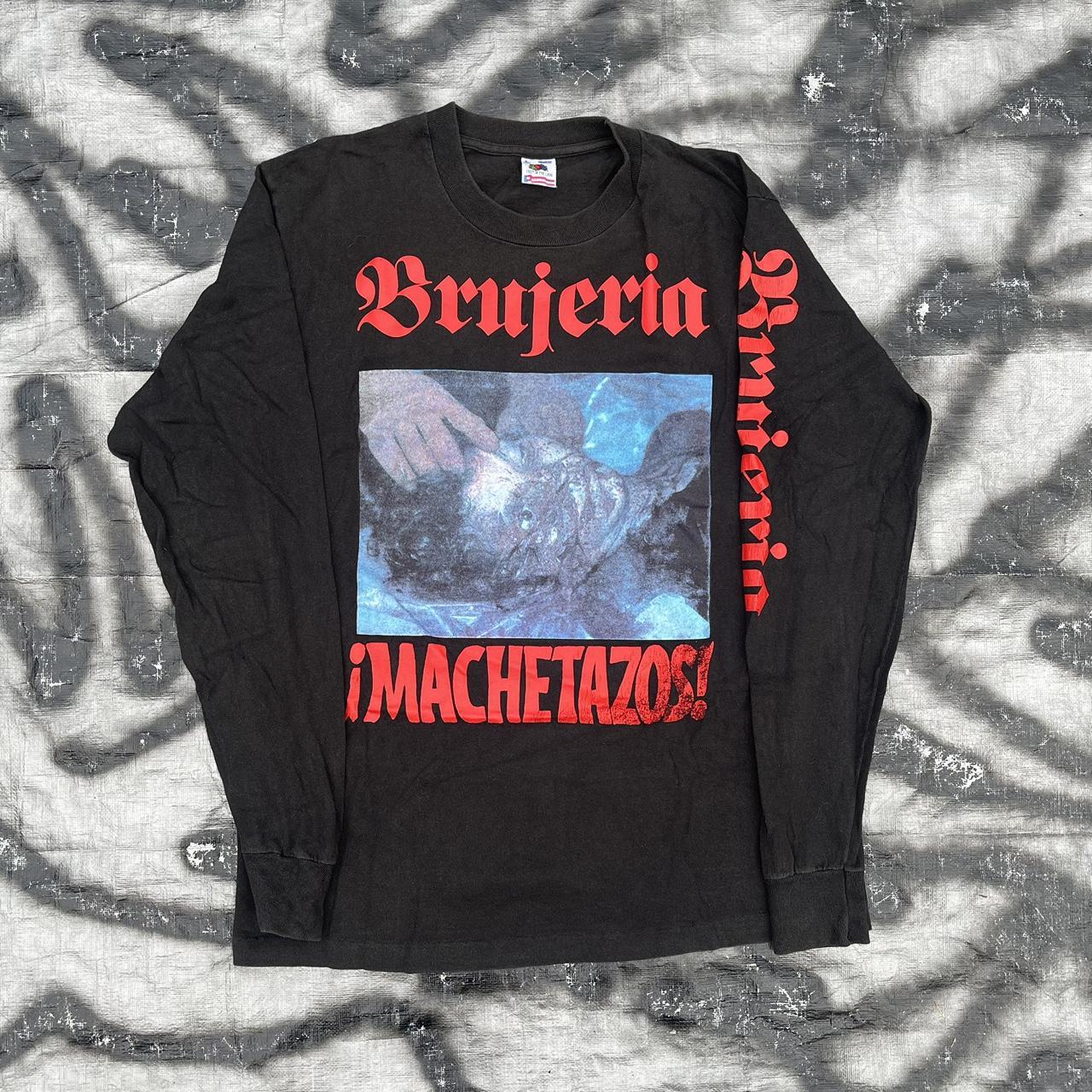 BRUJERIA “MACHETAZOS” (1992) Vintage 90s Brujeria... - Depop