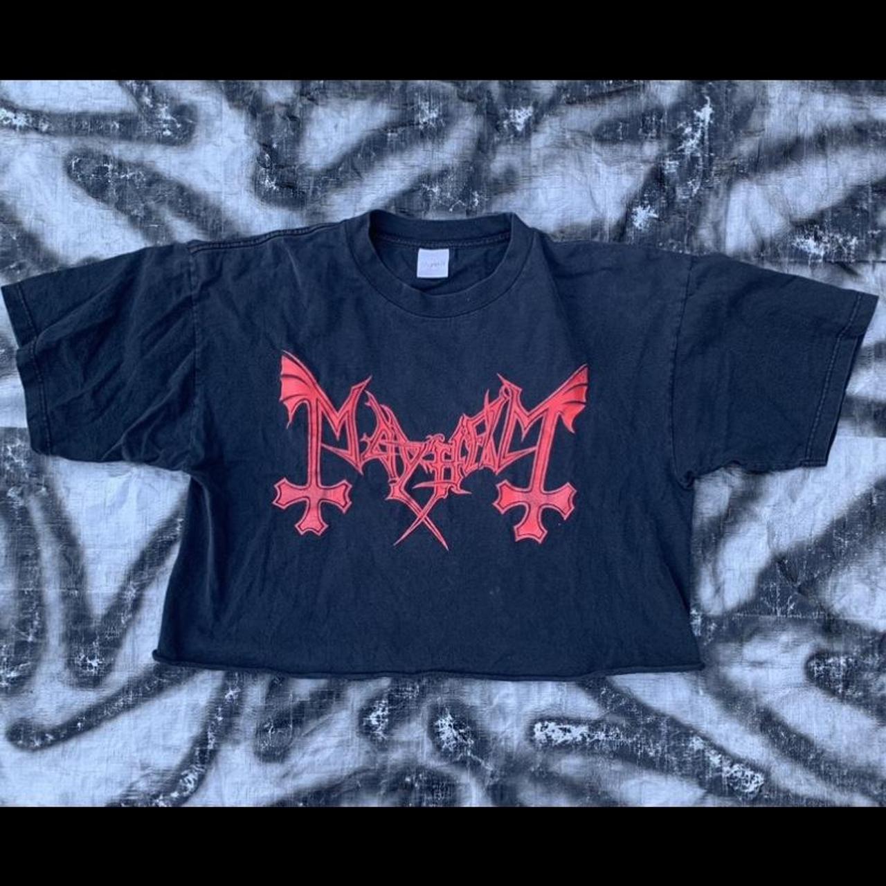 Mayhem shirt - skull and hourglass. Brand new Mayhem - Depop
