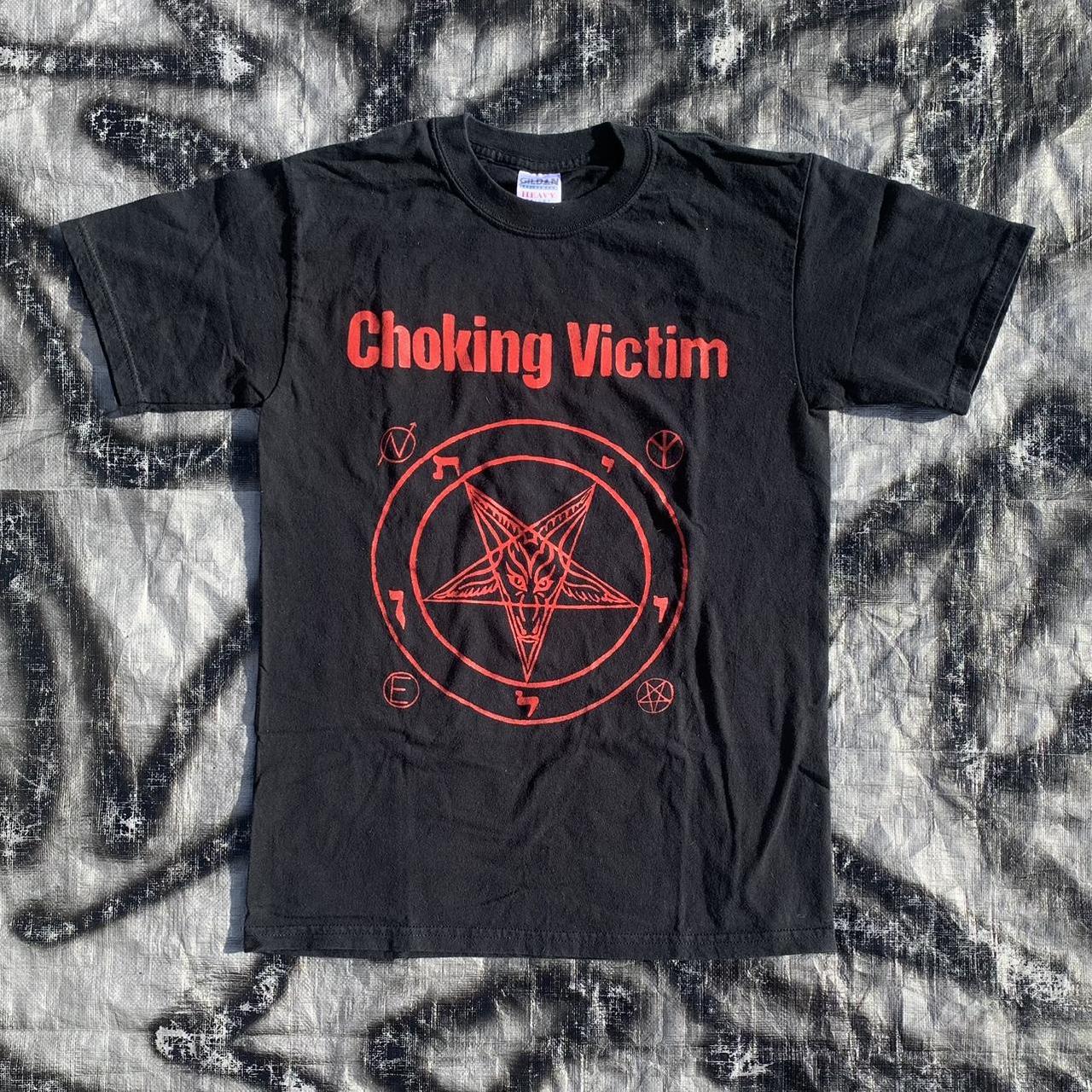 Choking victim outlet t shirt