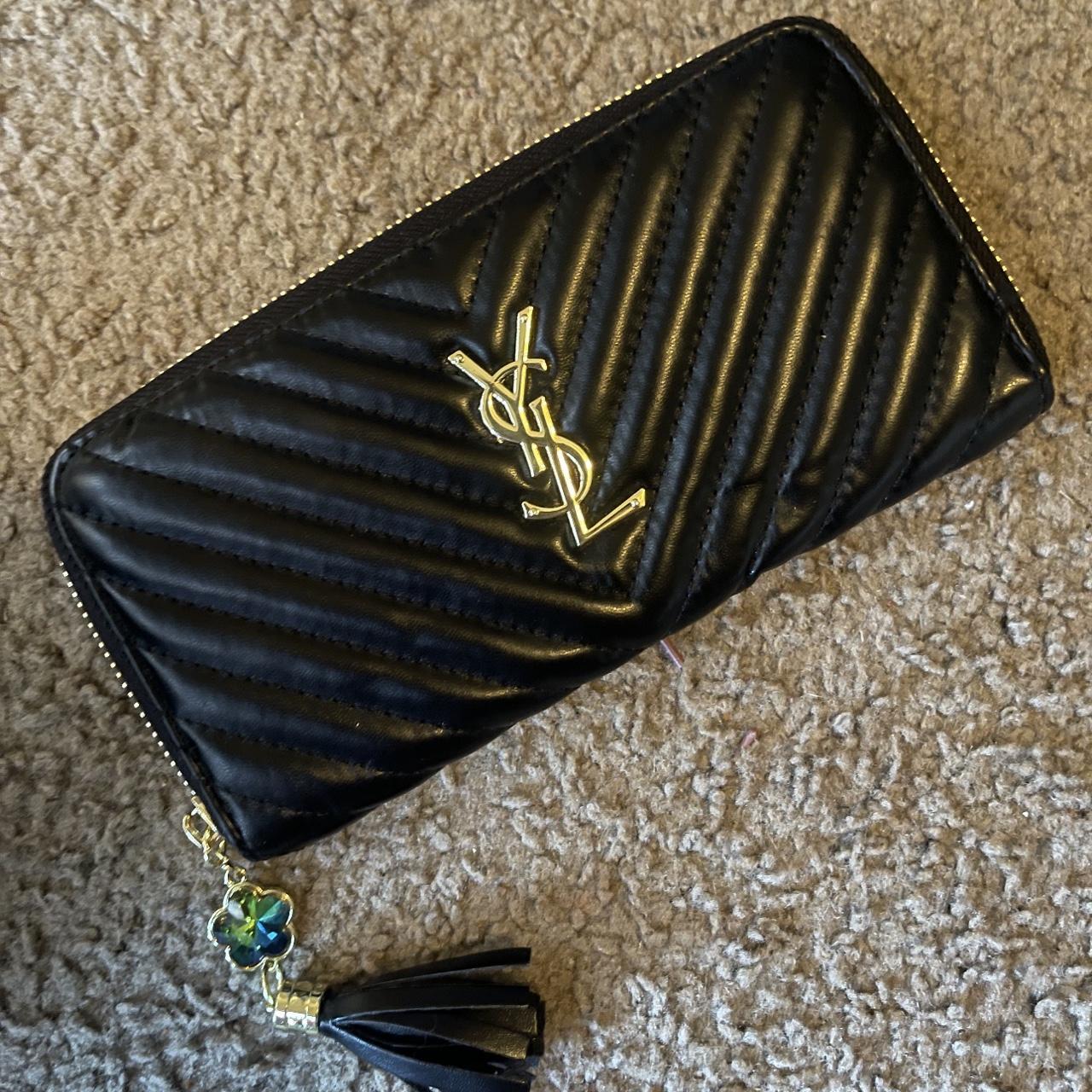 Black wallet bought from a boutique - Depop