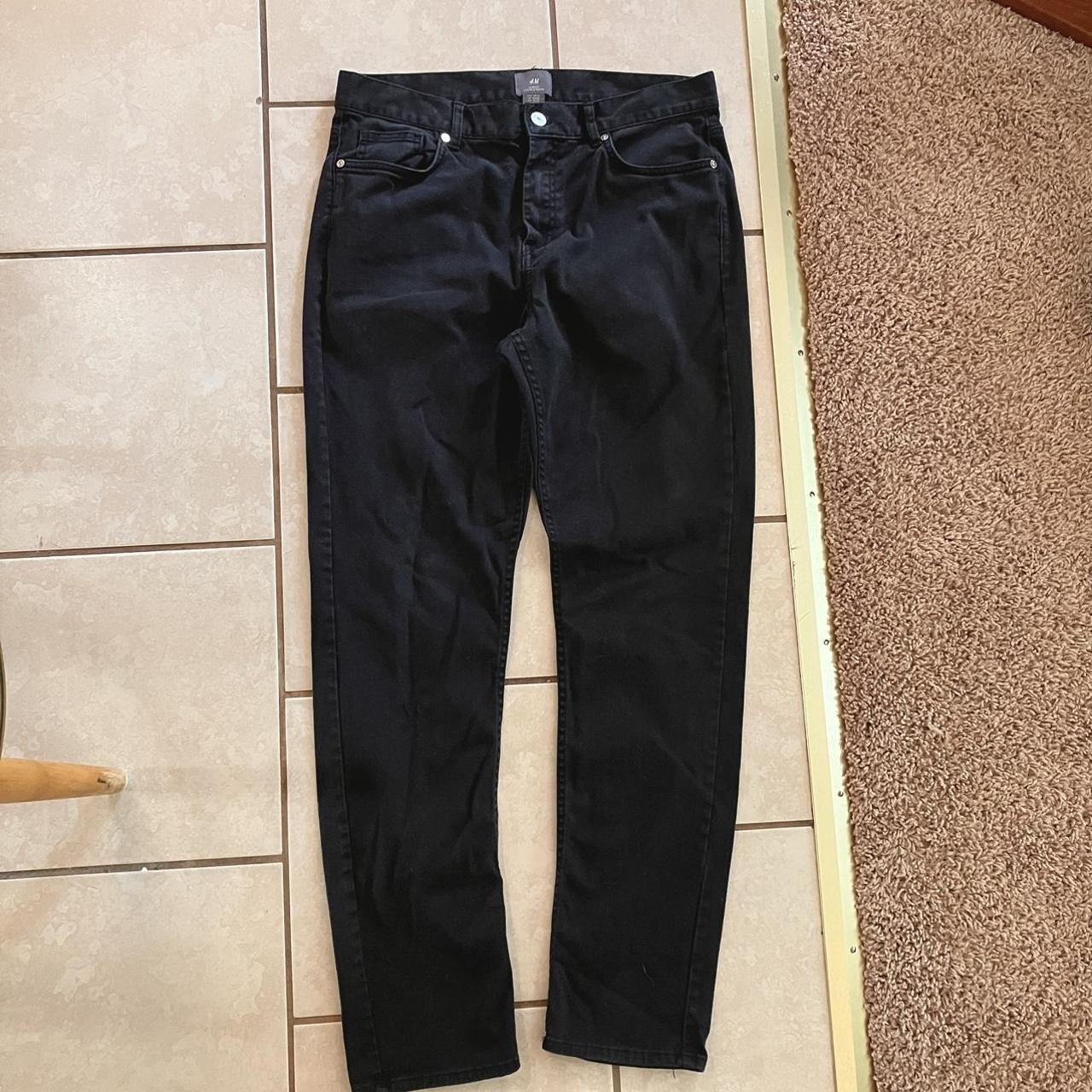 H&M Men’s Slim Fit Cotton Twill Pants Excellent... - Depop