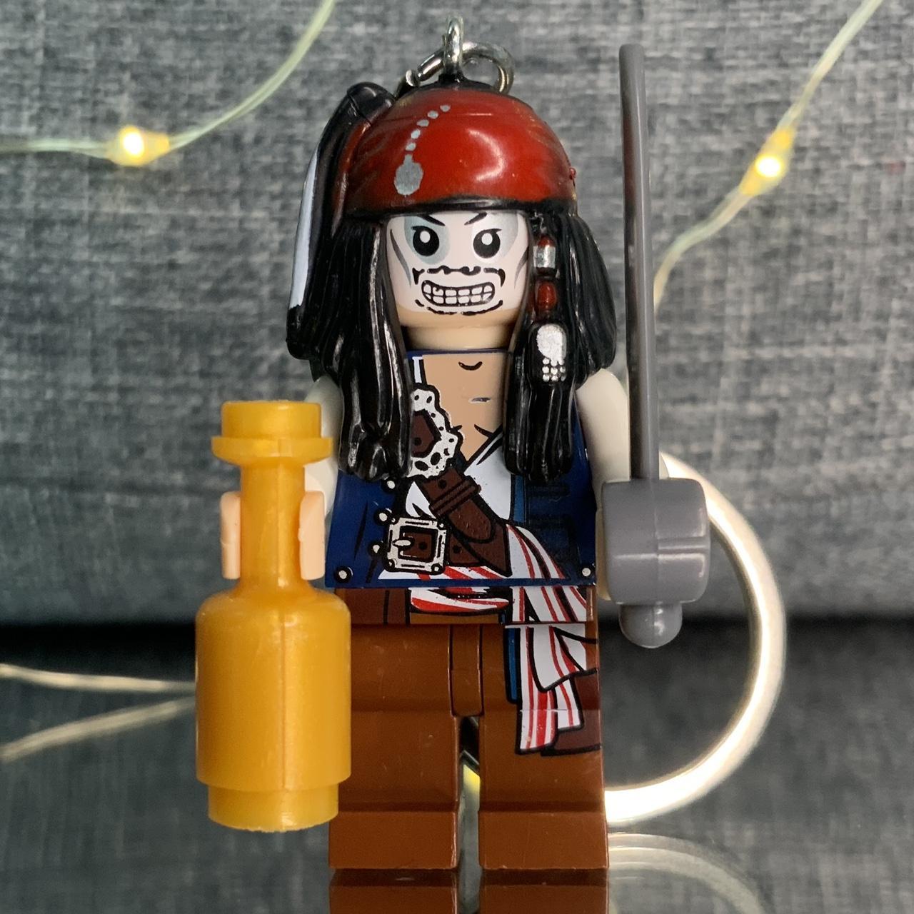 Jack sparrow lego keychain online