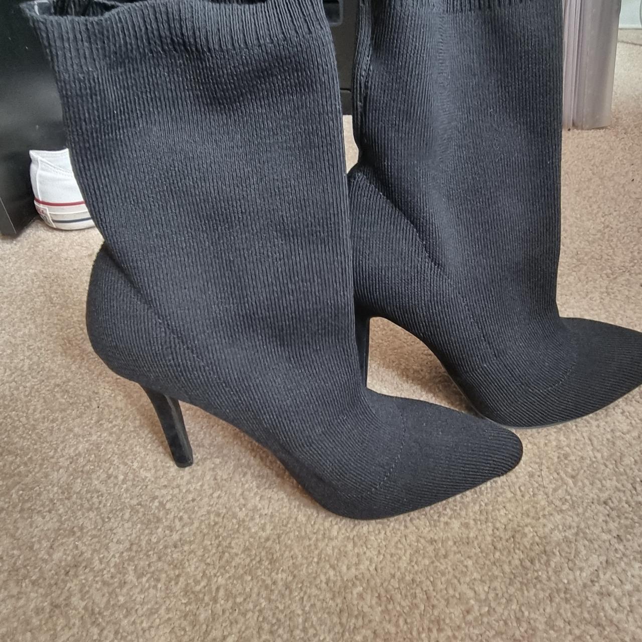 primark black ankle boots