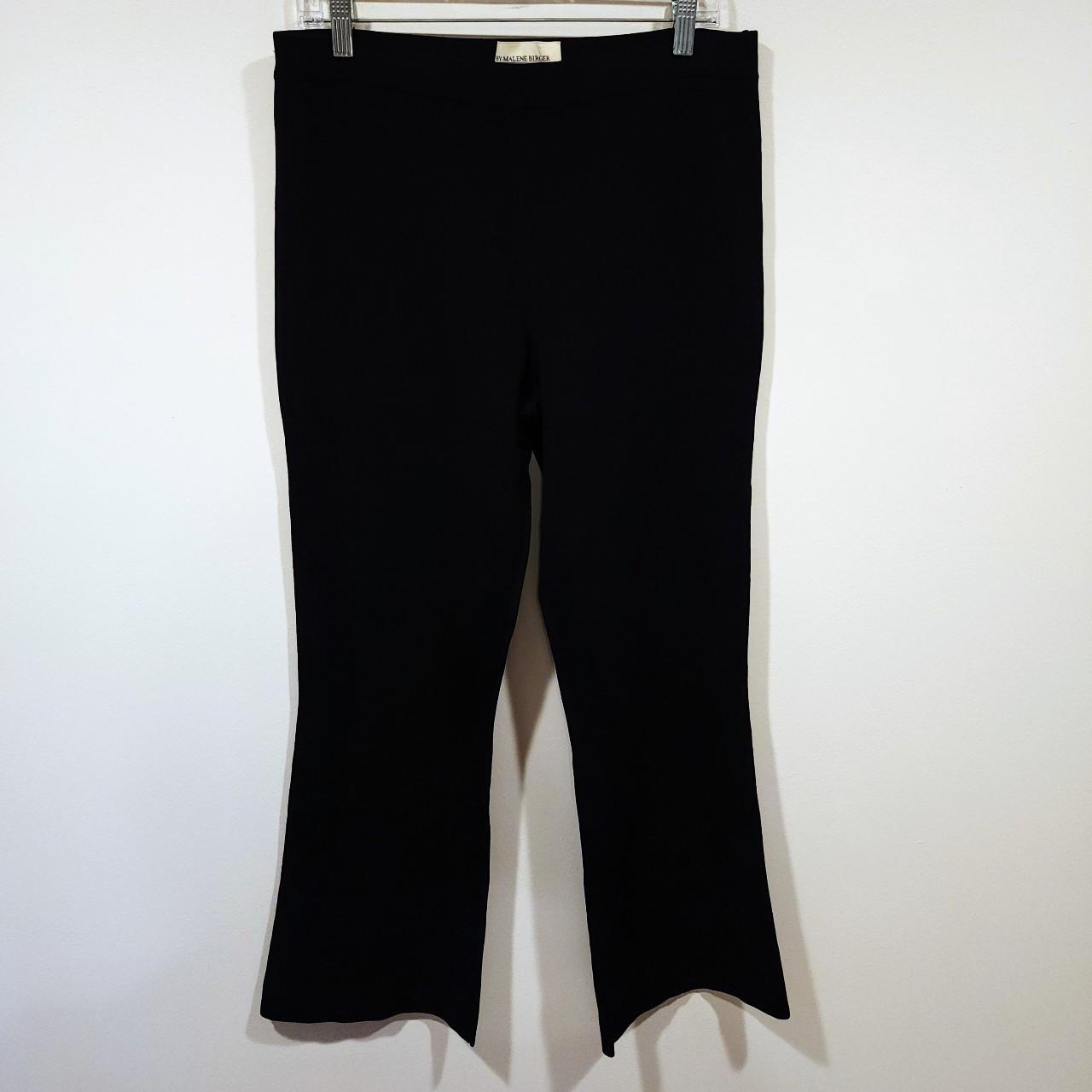 By Malene Birger Women's Black Trousers | Depop