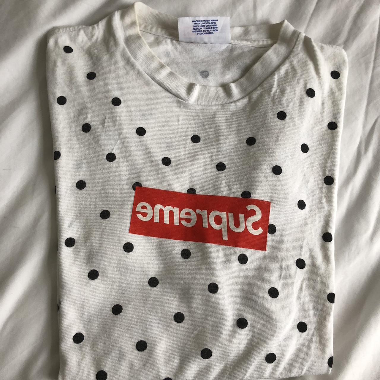 Supreme polka 2024 dot t shirt