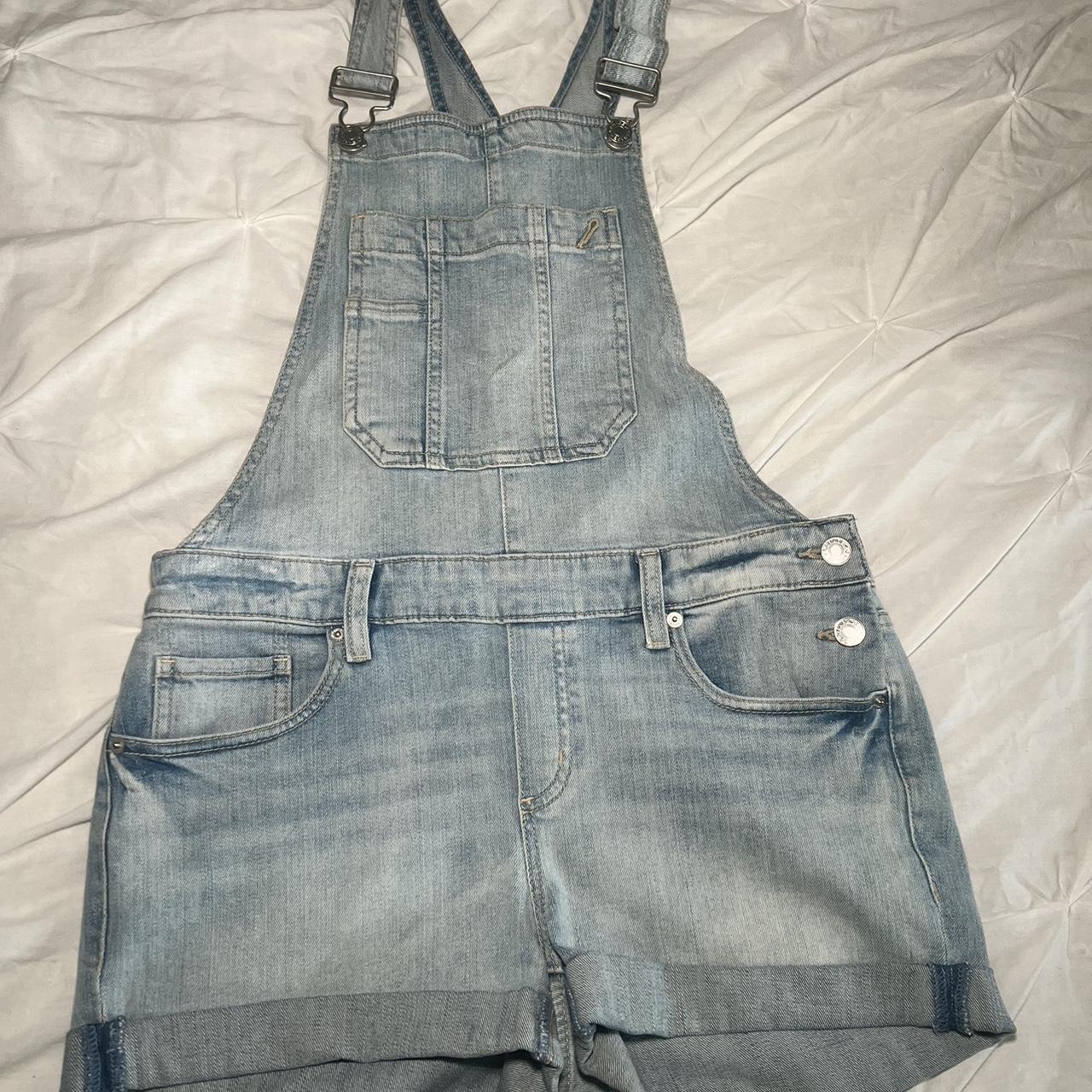 Garage Denim Overalls worn once. trendy &... - Depop