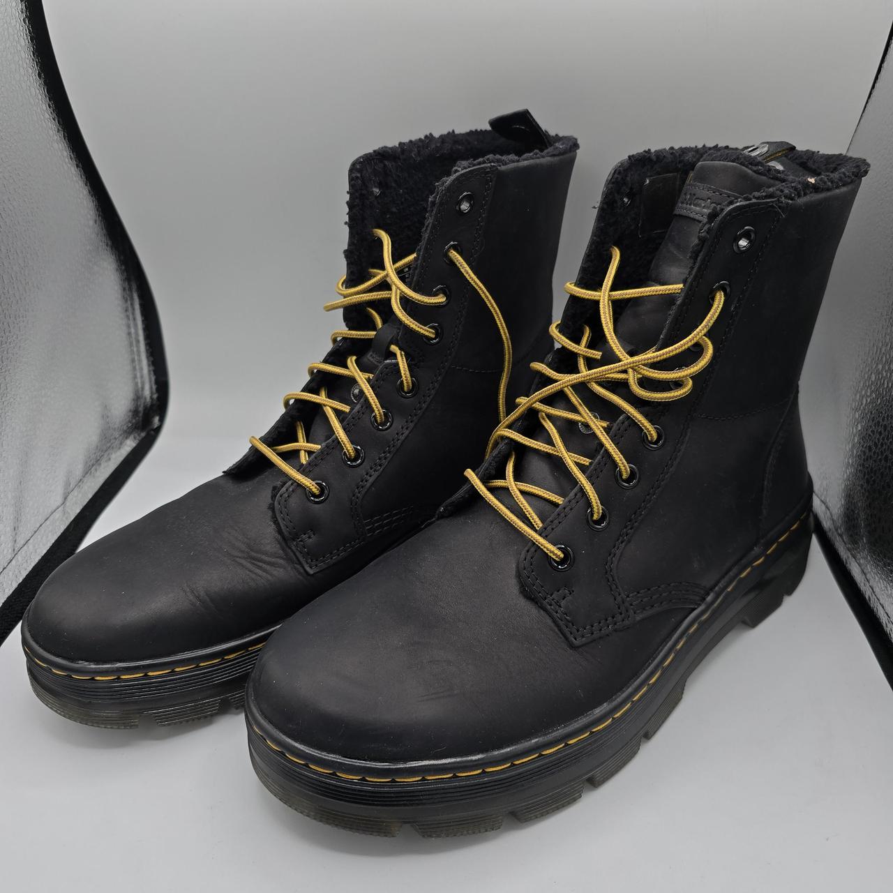 Martens Combs Faux Fur Lined Fold Down