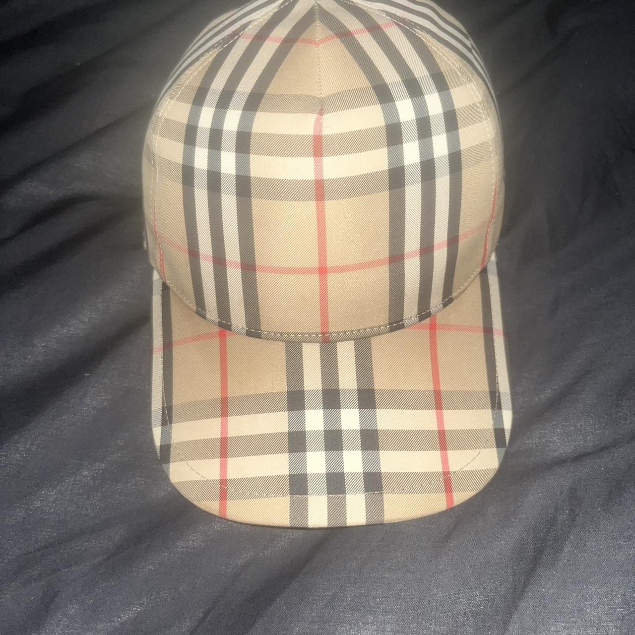 Fake hot sale burberry cap