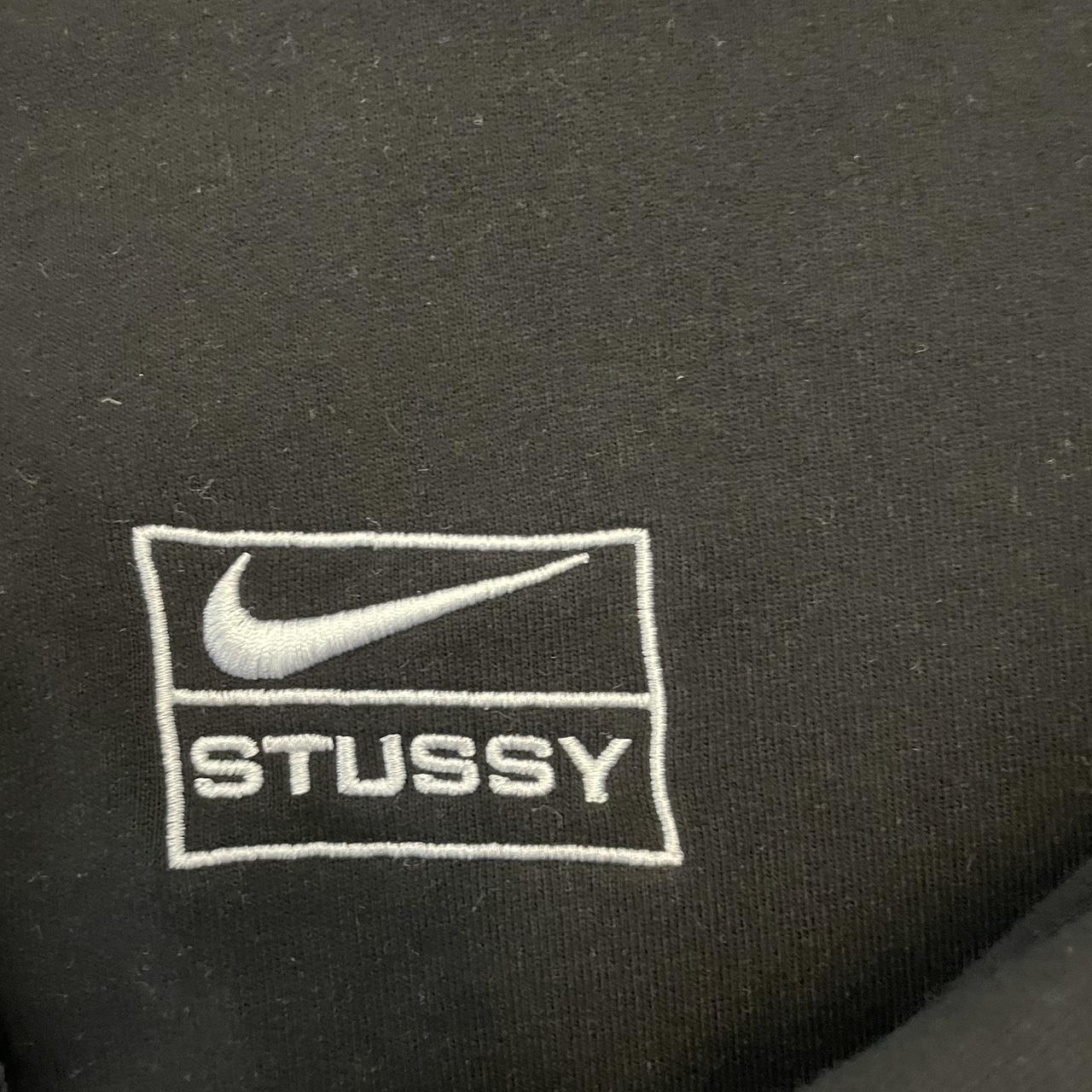 Nike stussy hoodie Size small Fits baggy more like... - Depop