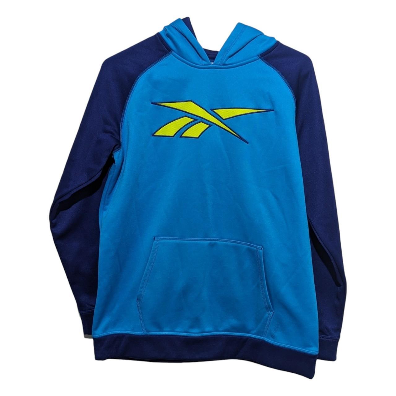 Reebok blue online hoodie