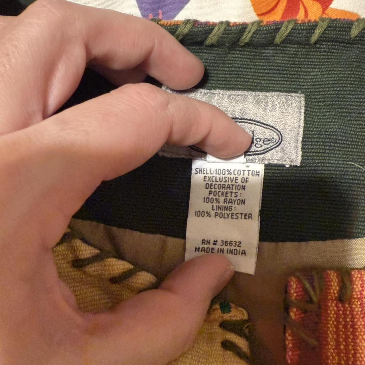 Women's Jacket - Multi/Tan - XL – Patchwork jacke… - image 5