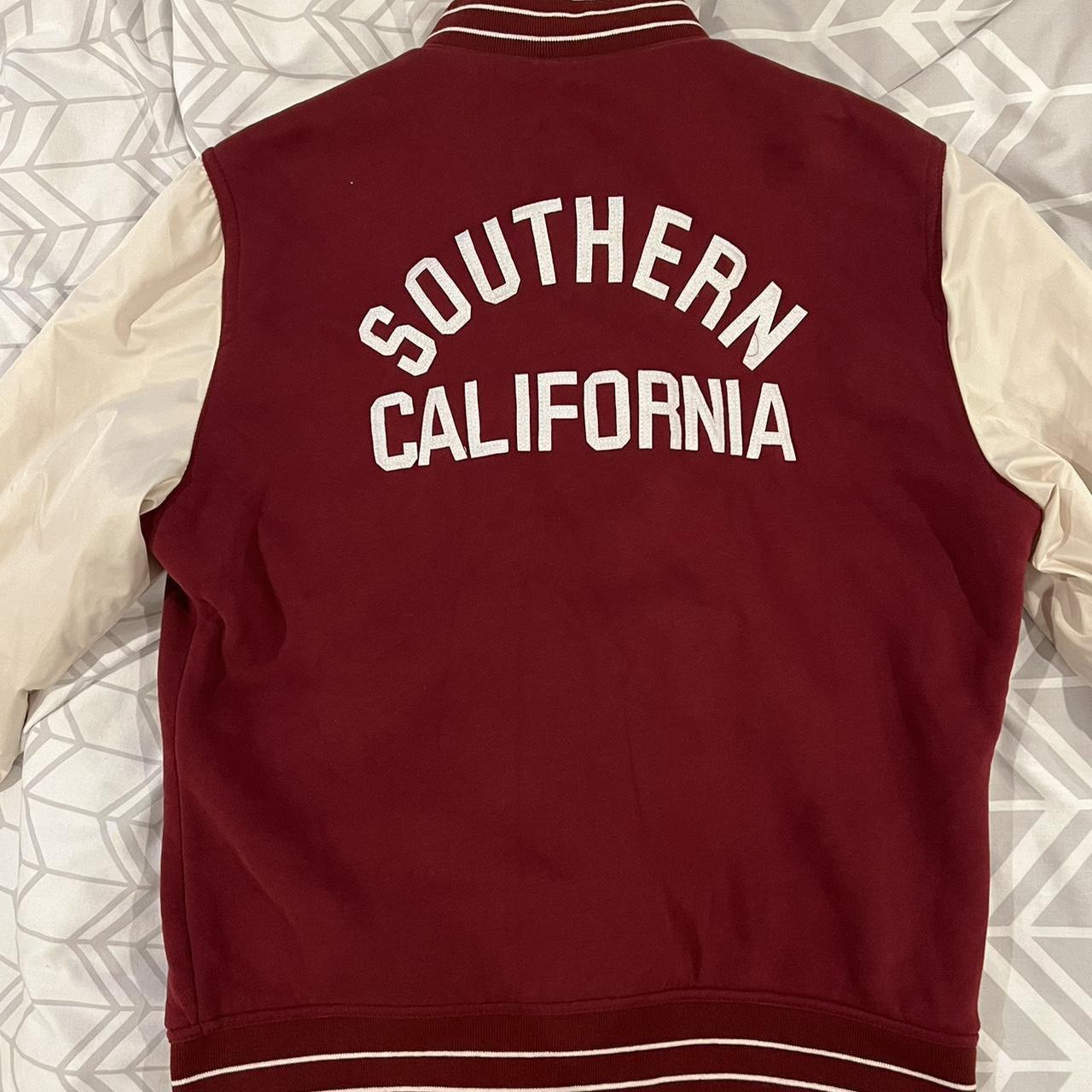 Hollister varsity jacket! NEEDS TO GO... Depop