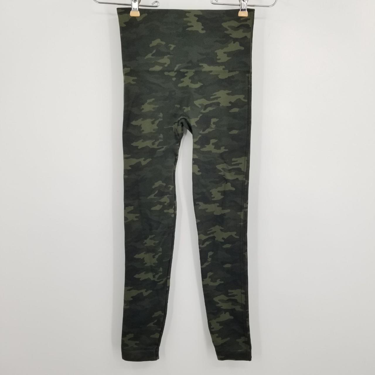 Spanx Look at Me Now Seamless Green Camo - Depop
