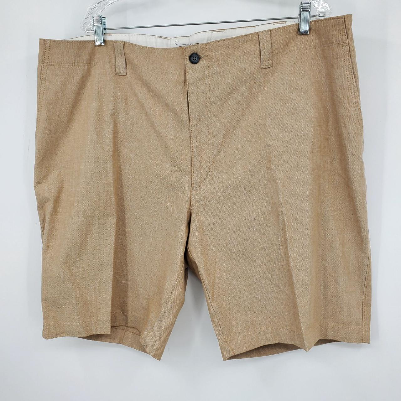 True Nation Men s Khaki Colored Shorts Size. Depop