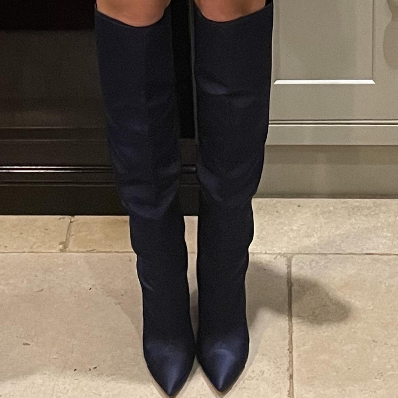 just below the knee boots