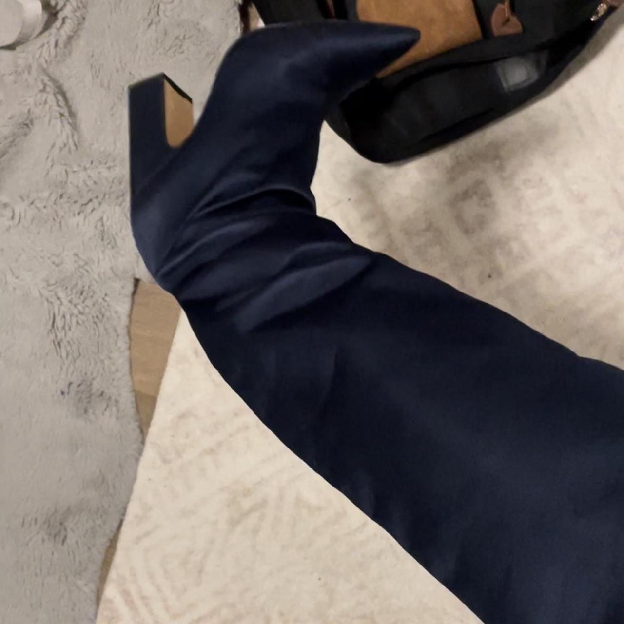 just below the knee boots