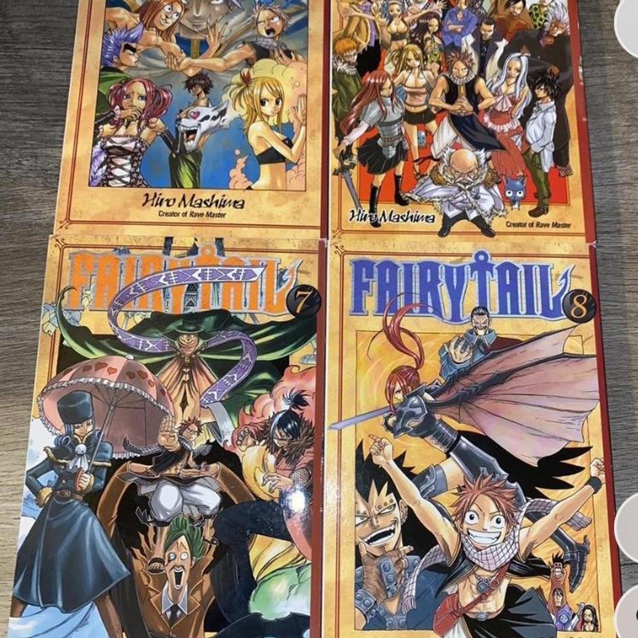 Fairy Tail Vol. 1, 2, 4, and 5 Not sure if I have - Depop