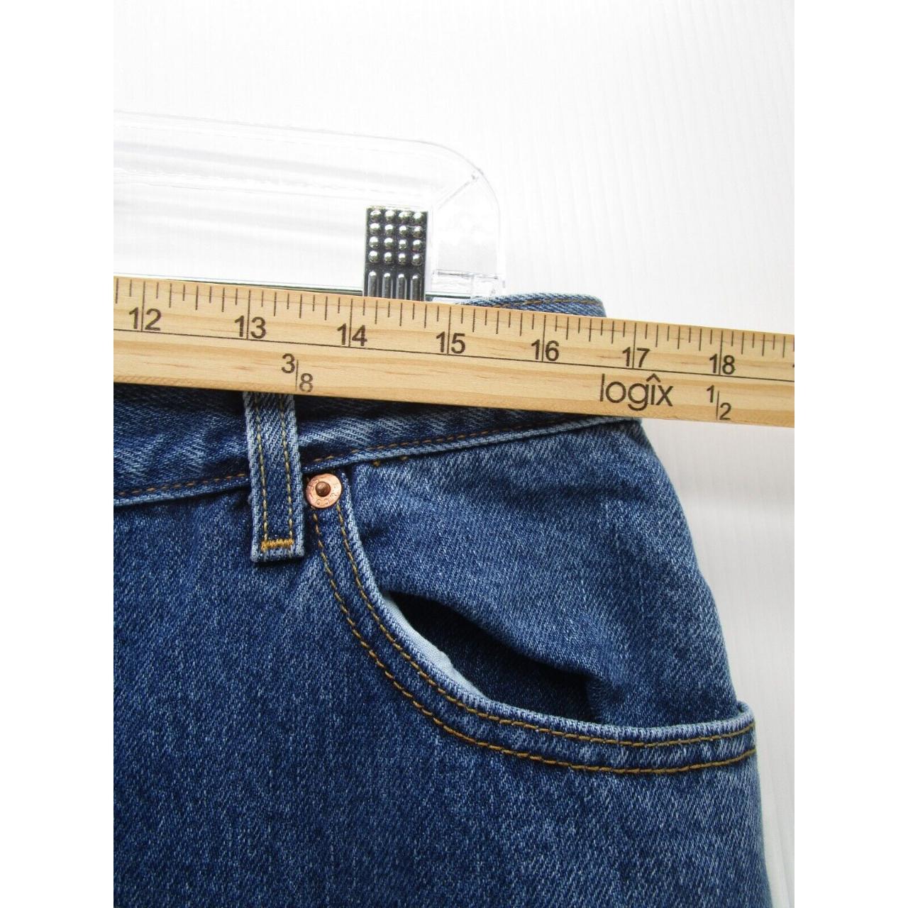 Levis 550 Jeans Women 16 Short Blue Relaxed Tapered... - Depop