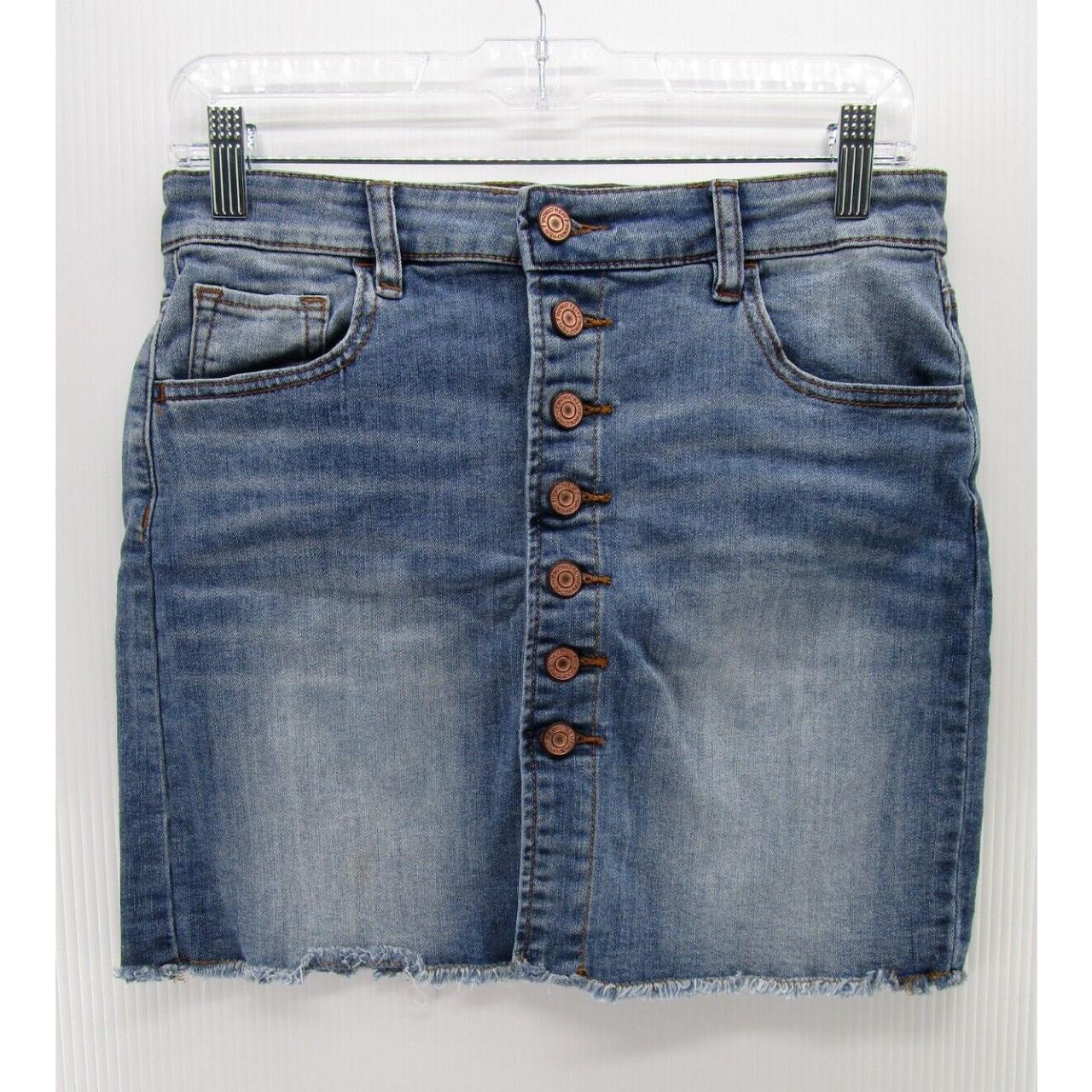 Indigo rein best sale jean skirt