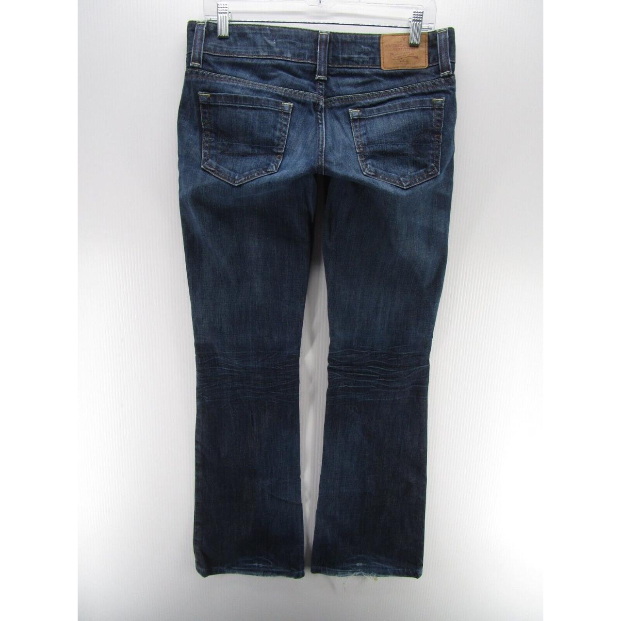 American Eagle Outfitters Women's Blue Jeans | Depop