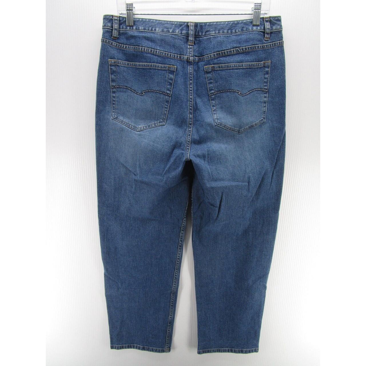 Vintage Talbots jeans. 100% cotton Tapered - Depop
